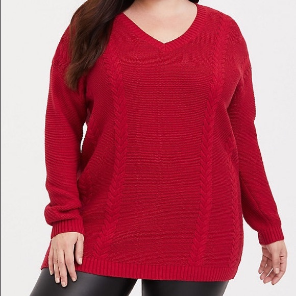 torrid Sweaters - Torrid red sweater